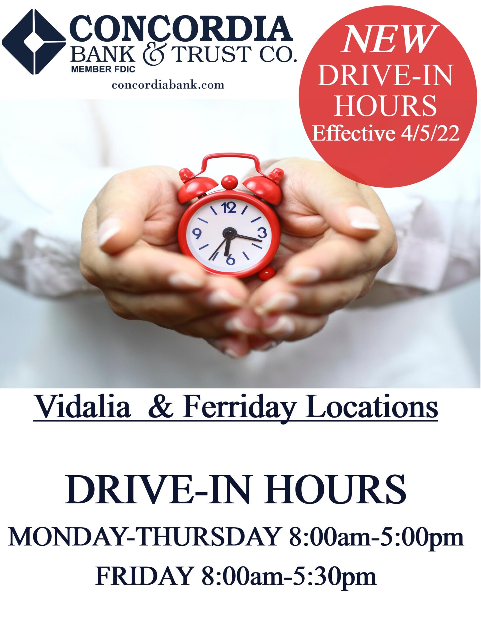 Concordia Bank Branch Locations Concordia Bank & Trust Co.